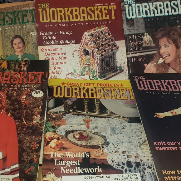 work basket Other Work Basket Magazines From 967 To 1992 Monthly